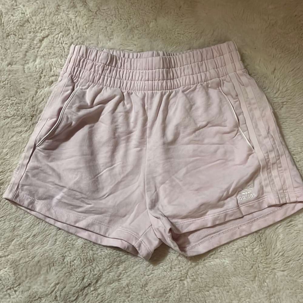 Adidas pink shorts